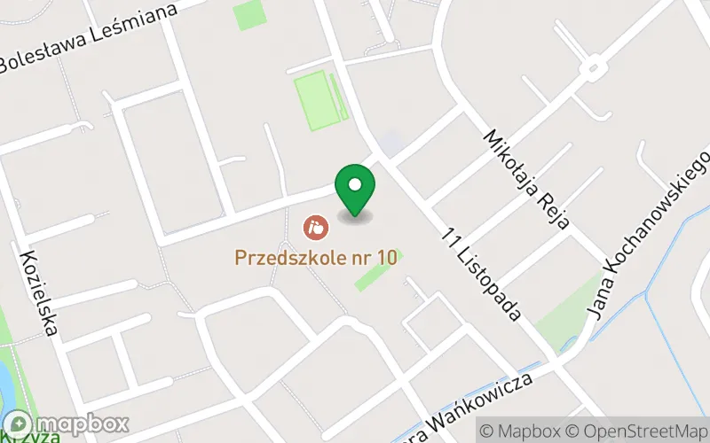 Lokalizacja: Przedszkole nr 10 w Nysie