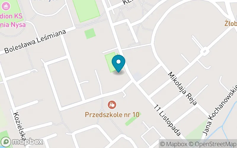 Lokalizacja: Szkoła Podstawowa nr 10 z Oddziałami Integracyjnymi im. J. H. Dąbrowskiego w Nysie