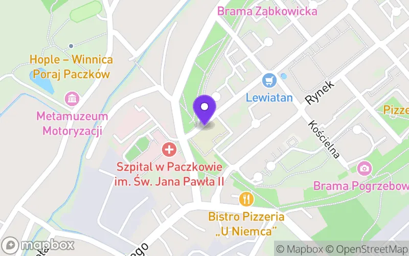 Lokalizacja: Technikum w Paczkowie