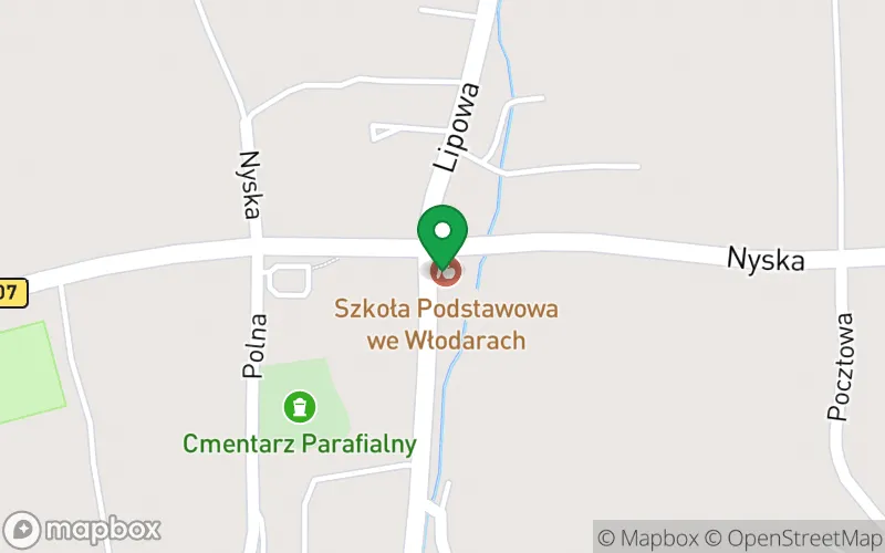 Lokalizacja: Niepubliczne Przedszkole we Włodarach