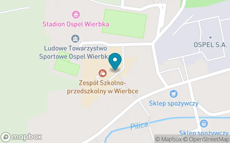 Lokalizacja: Szkoła Podstawowa nr 2 im. Henryka Sienkiewicza w Zespole Szkolno-Przedszkolnym w Wierbce