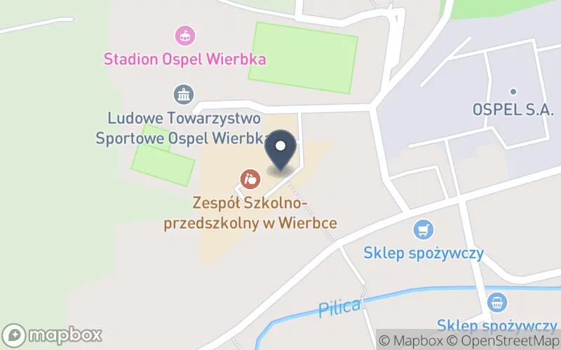 Lokalizacja: Zespół Szkolno-Przedszkolny w Wierbce