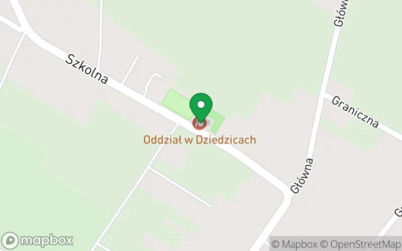 Lokalizacja: Publiczne Przedszkole w Dziedzicach