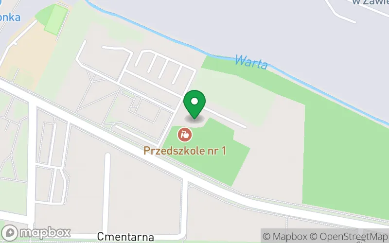 Lokalizacja: Przedszkole nr 1 w Zawierciu