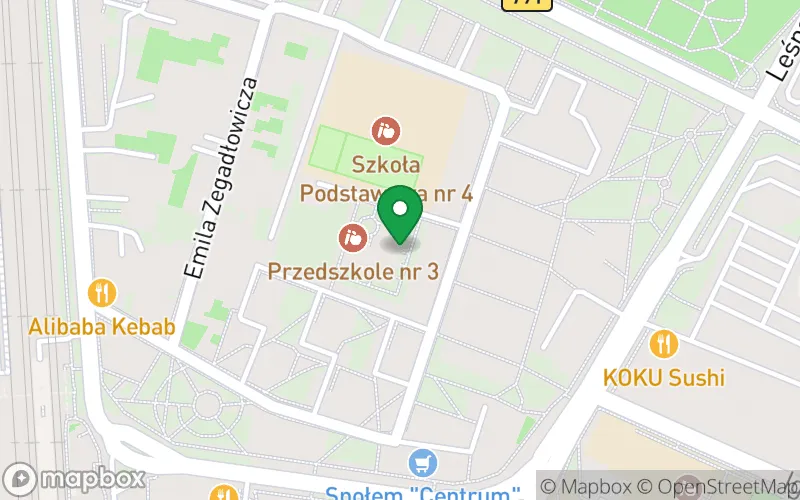 Lokalizacja: Przedszkole Integracyjne nr 3 w Zawierciu