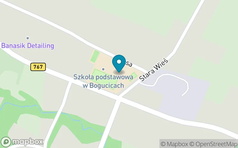 Lokalizacja: Szkoła Podstawowa w Bogucicach