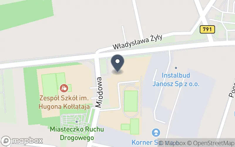 Lokalizacja: Zespół Szkół Ogólnokształcących w Zawierciu