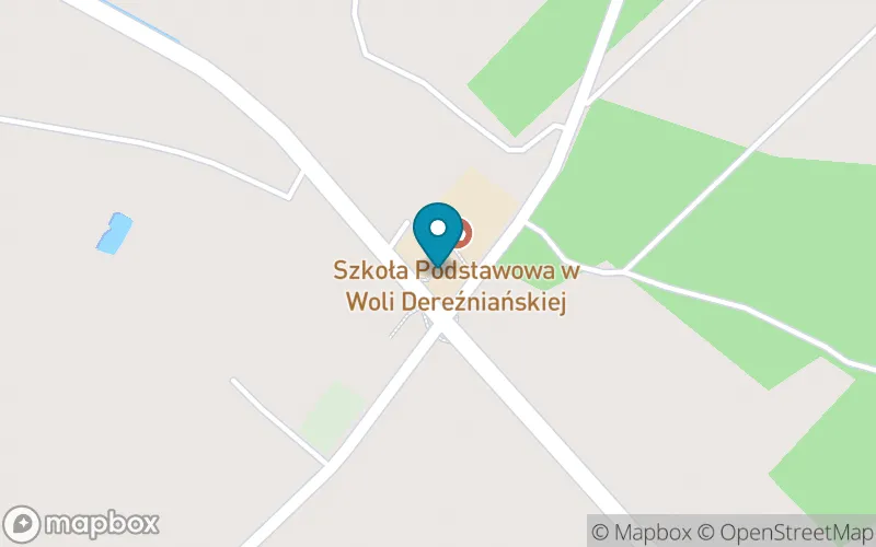 Lokalizacja: Szkoła Podstawowa w Woli Dereźniańskiej