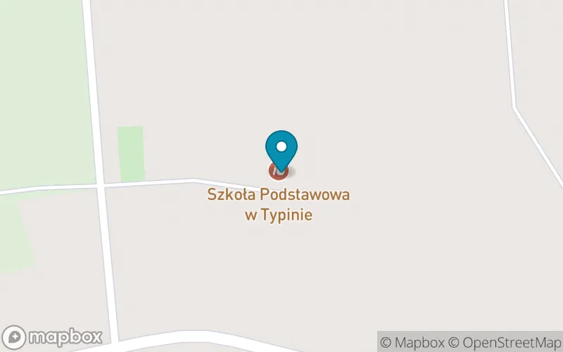 Lokalizacja: Szkoła Podstawowa w Typinie