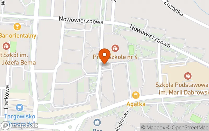 Lokalizacja: Żłobek Miejski "Dinuś" w Zawierciu