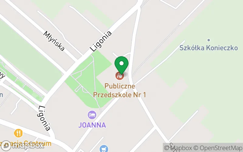 Lokalizacja: Publiczne Przedszkole nr 1 w Gogolinie