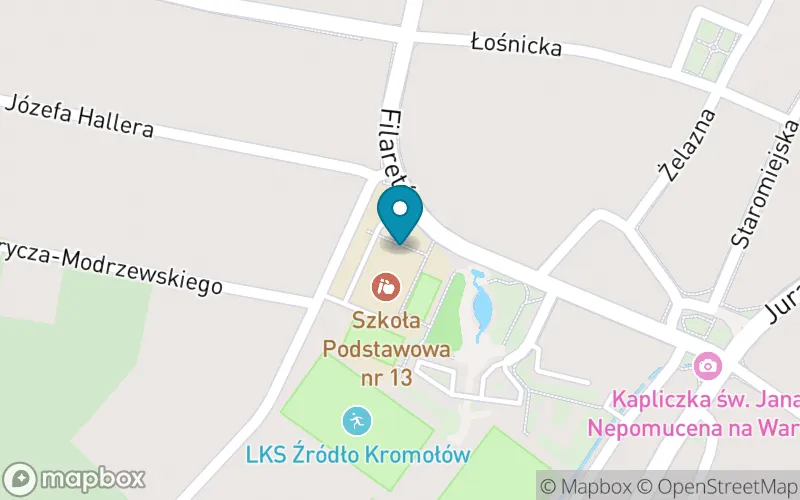 Lokalizacja: Szkoła Podstawowa nr 13 w Zawierciu