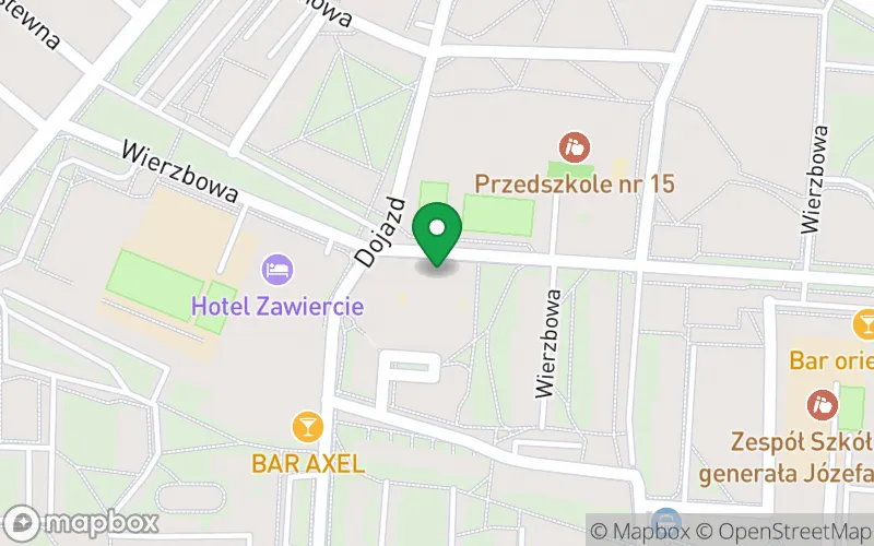 Lokalizacja: Przedszkole nr 8 w Zawierciu
