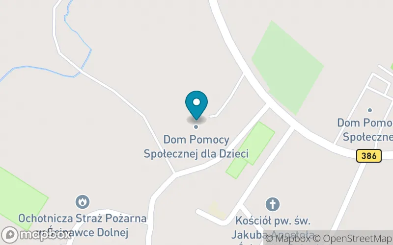 Lokalizacja: Szkoła Podstawowa Specjalna im. Św. Zelii i Ludwika Martin w Ścinawce Dolnej