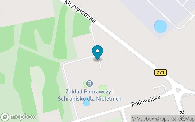 Lokalizacja: Szkoła Podstawowa nr 12 w Zakładzie Poprawczym i Schronisku dla Nieletnich w Zawierciu