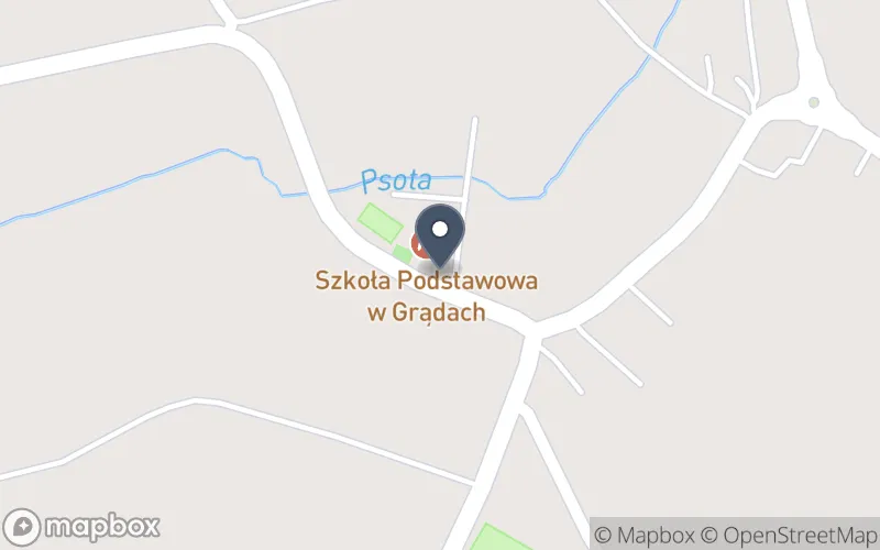 Lokalizacja: Zespół Szkolno-Przedszkolny, Szkoła Podstawowa, Publiczne Przedszkole w Grądach