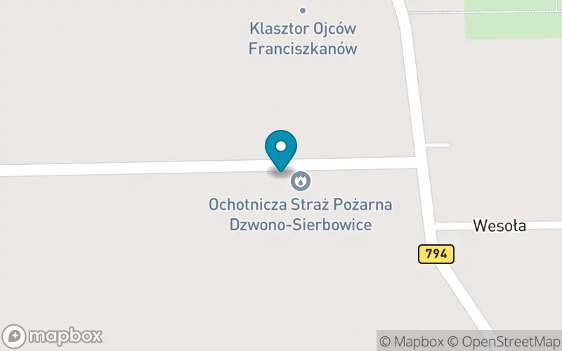 Lokalizacja: Szkoła Podstawowa nr 3 im. O. Feliksa Wójcika w Dzwono-Sierbowicach