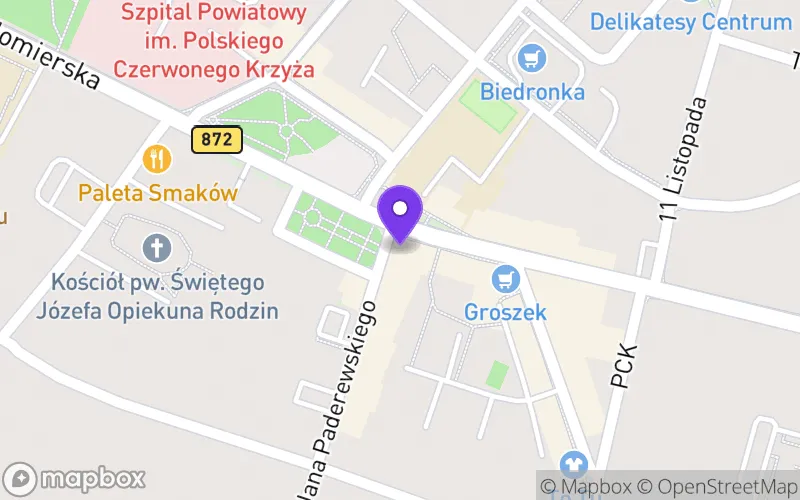 Lokalizacja: Liceum Ogólnokształcące im. Stefana Czarnieckiego