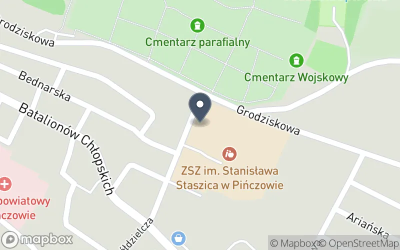 Lokalizacja: Zespół Szkół Zawodowych im. Stanisława Staszica w Pińczowie