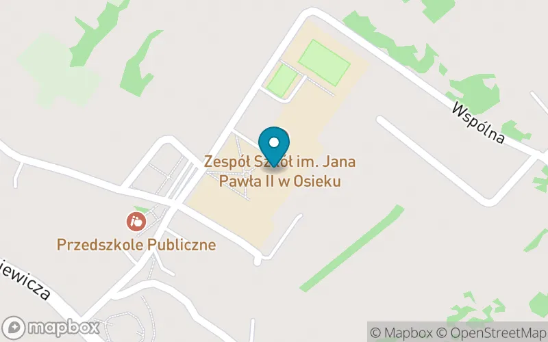 Lokalizacja: Zespół Szkół im. Jana Pawła II w Osieku Publiczna Szkoła Podstawowa w Osieku