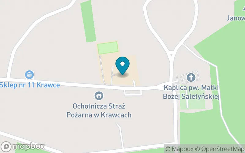 Lokalizacja: Szkoła Podstawowa im. Kardynała Stefana Wyszyńskiego w Krawcach
