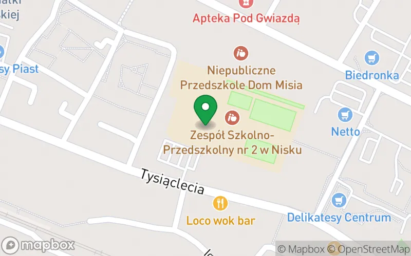 Lokalizacja: Przedszkole nr 3 w Nisku