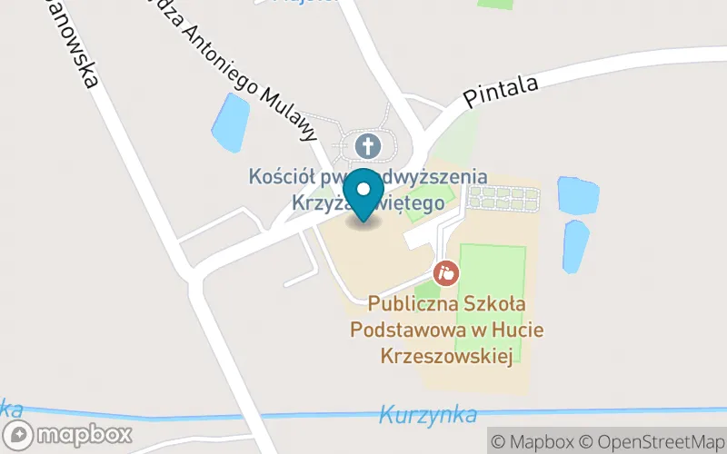 Lokalizacja: Publiczna Szkoła Podstawowa w Hucie Krzeszowskiej