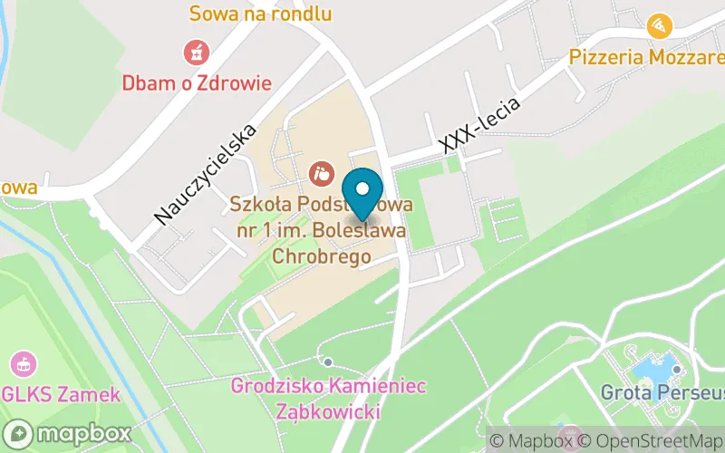 Lokalizacja: Szkoła Podstawowa nr 1 im. Bolesława Chrobrego w Kamieńcu Ząbkowickim