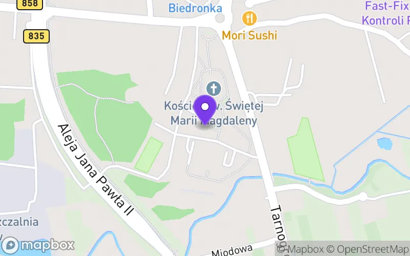 Lokalizacja: Katolickie Liceum Ogólnokształcące im. Papieża Jana Pawła II w Biłgoraju