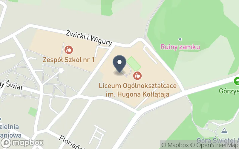 Lokalizacja: Zespół Szkół nr 1 w Pińczowie