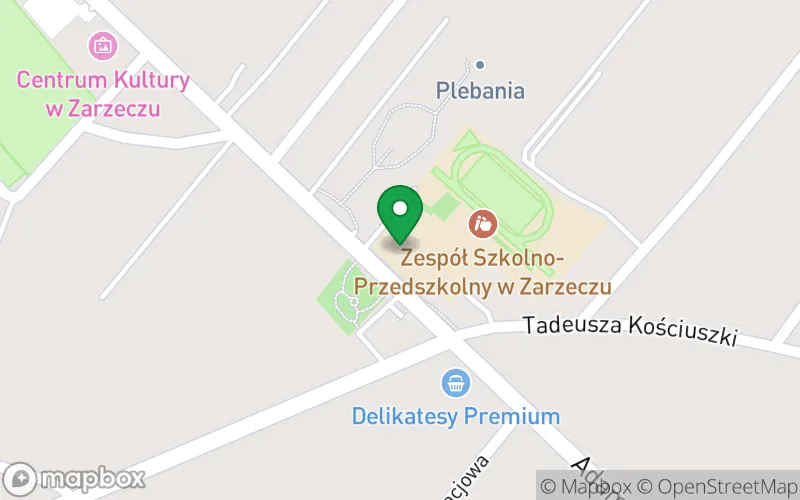 Lokalizacja: Przedszkole w Zarzeczu