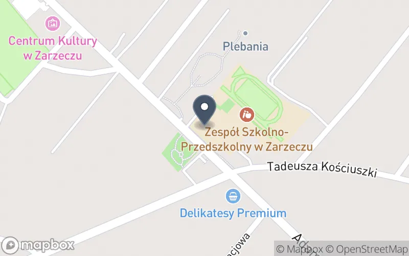Lokalizacja: Zespół Szkolno-Przedszkolny w Zarzeczu