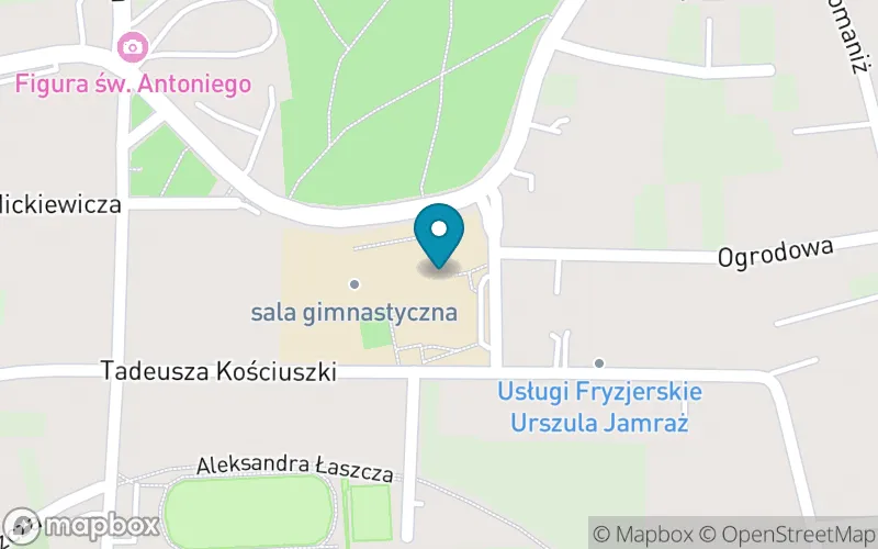Lokalizacja: Publiczna Szkoła Podstawowa w Łaszczowie Im.gen. Władysława Sikorskiego