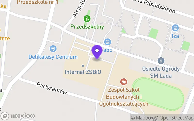 Lokalizacja: Branżowa Szkoła I Stopnia nr 3 w Biłgoraju w Zespole Szkół Budowlanych i Ogólnokształcących w Biłgoraju