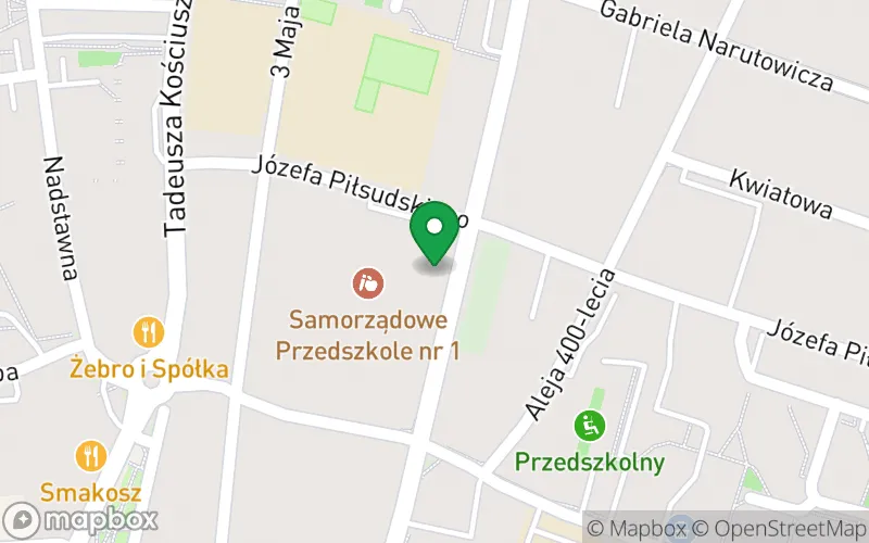 Lokalizacja: Samorządowe Przedszkole nr 1