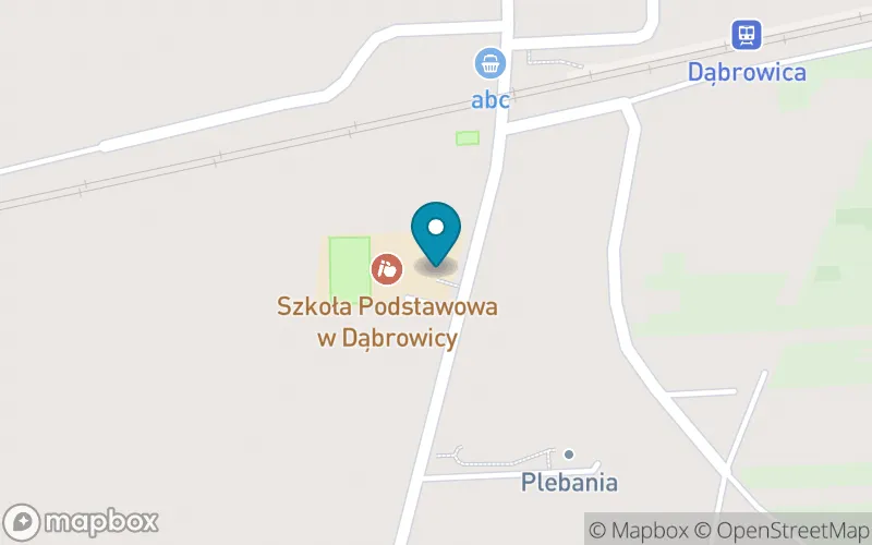 Lokalizacja: Szkoła Podstawowa w Dąbrowicy