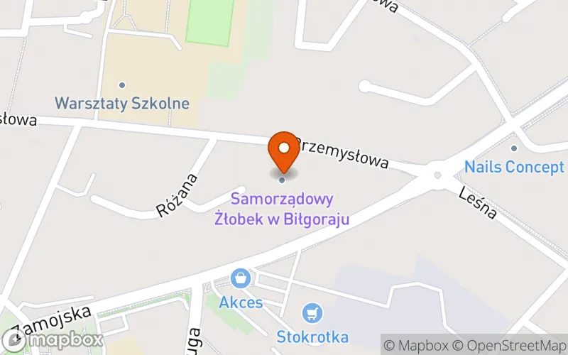 Lokalizacja: Samorządowy Żłobek w Biłgoraju