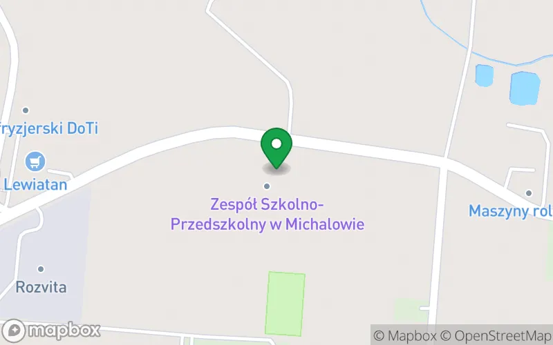 Lokalizacja: Przedszkole Samorządowe w Michalowie
