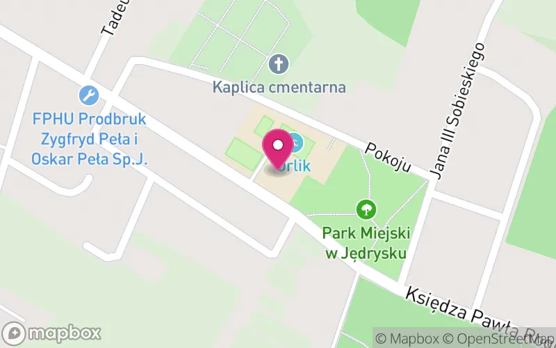 Lokalizacja: Wyższa Szkoła Bezpieczeństwa w Poznaniu, Filia w Kaletach