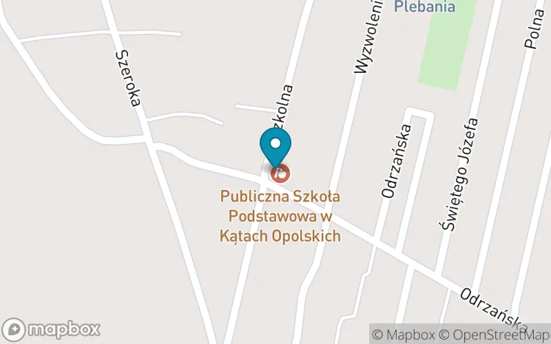 Lokalizacja: Publiczna Szkoła Podstawowa w Kątach Opolskich