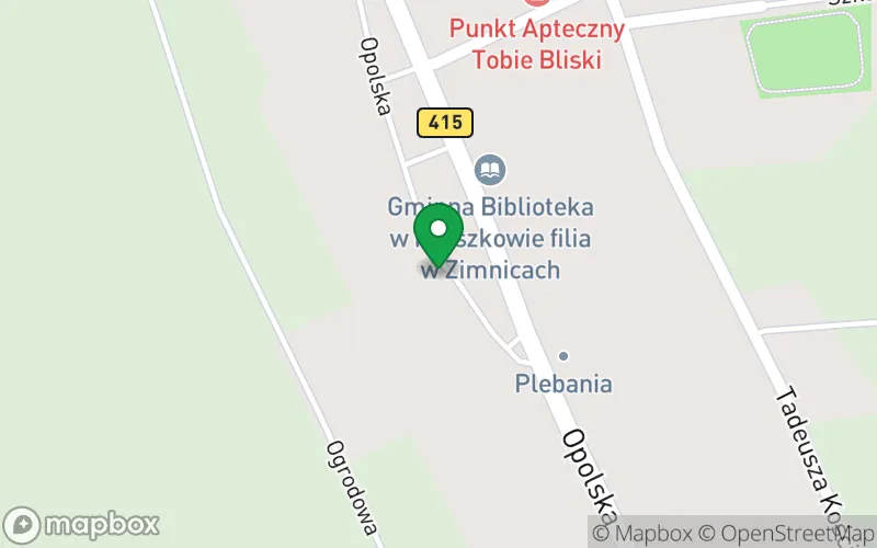 Lokalizacja: Przedszkole Publiczne w Zimnicach Wielkich