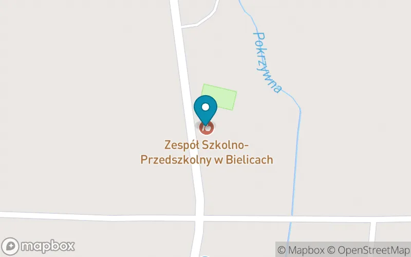 Lokalizacja: Publiczna Szkoła Podstawowa im. Tadeusza Kościuszki w Bielicach