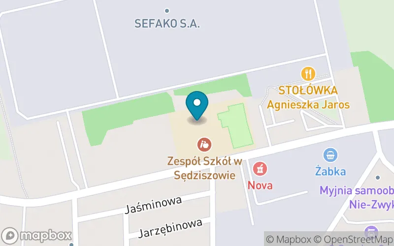 Lokalizacja: Szkoła Podstawowa nr 2 im. Św. Floriana w Sędziszowie