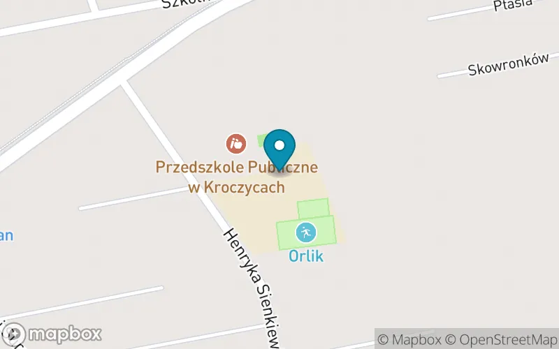 Lokalizacja: Szkoła Podstawowa w Kroczycach