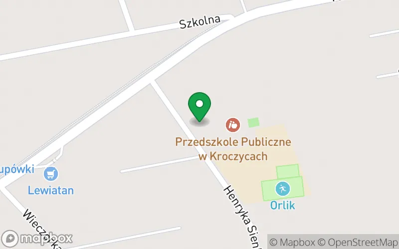 Lokalizacja: Przedszkole Publiczne w Kroczycach