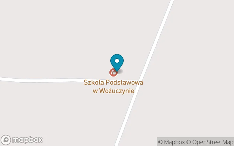 Lokalizacja: Szkoła Podstawowa w Wożuczynie