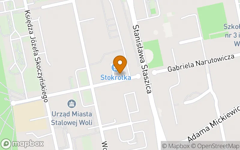 Lokalizacja: Niepubliczna Szkoła Policealna w Stalowej Woli