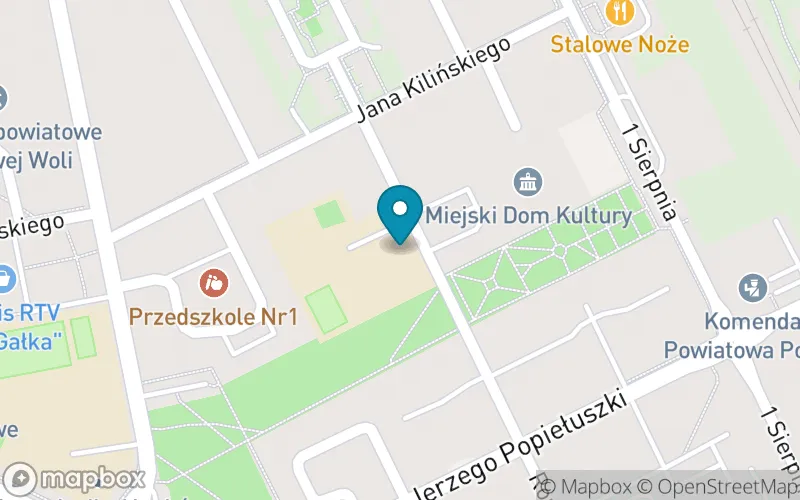 Lokalizacja: Publiczna Szkoła Podstawowa nr 1 im. Wacława Górskiego w Stalowej Woli