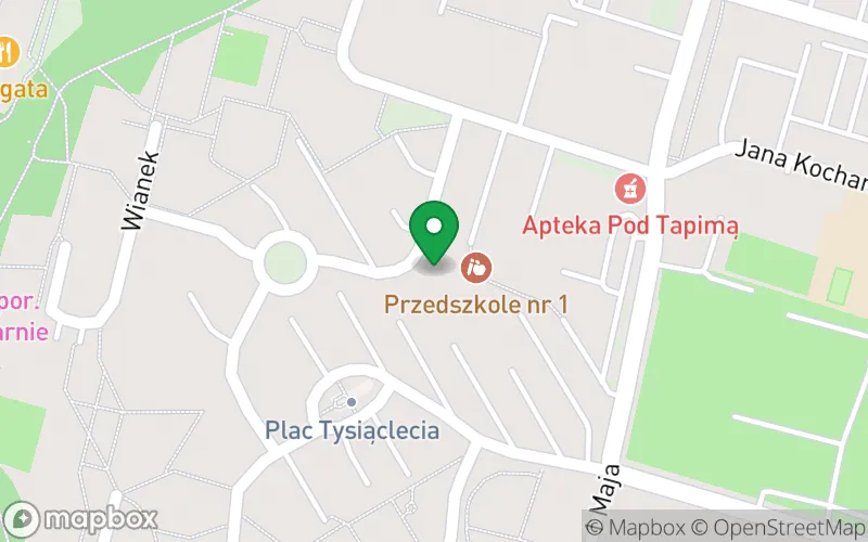 Lokalizacja: Przedszkole nr 1 w Tarnobrzegu