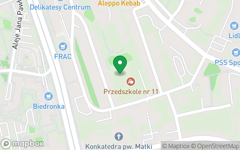 Lokalizacja: Przedszkole nr 11 w Stalowej Woli